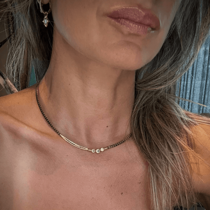 Zeth Choker - LAURA CANTU JEWELRY