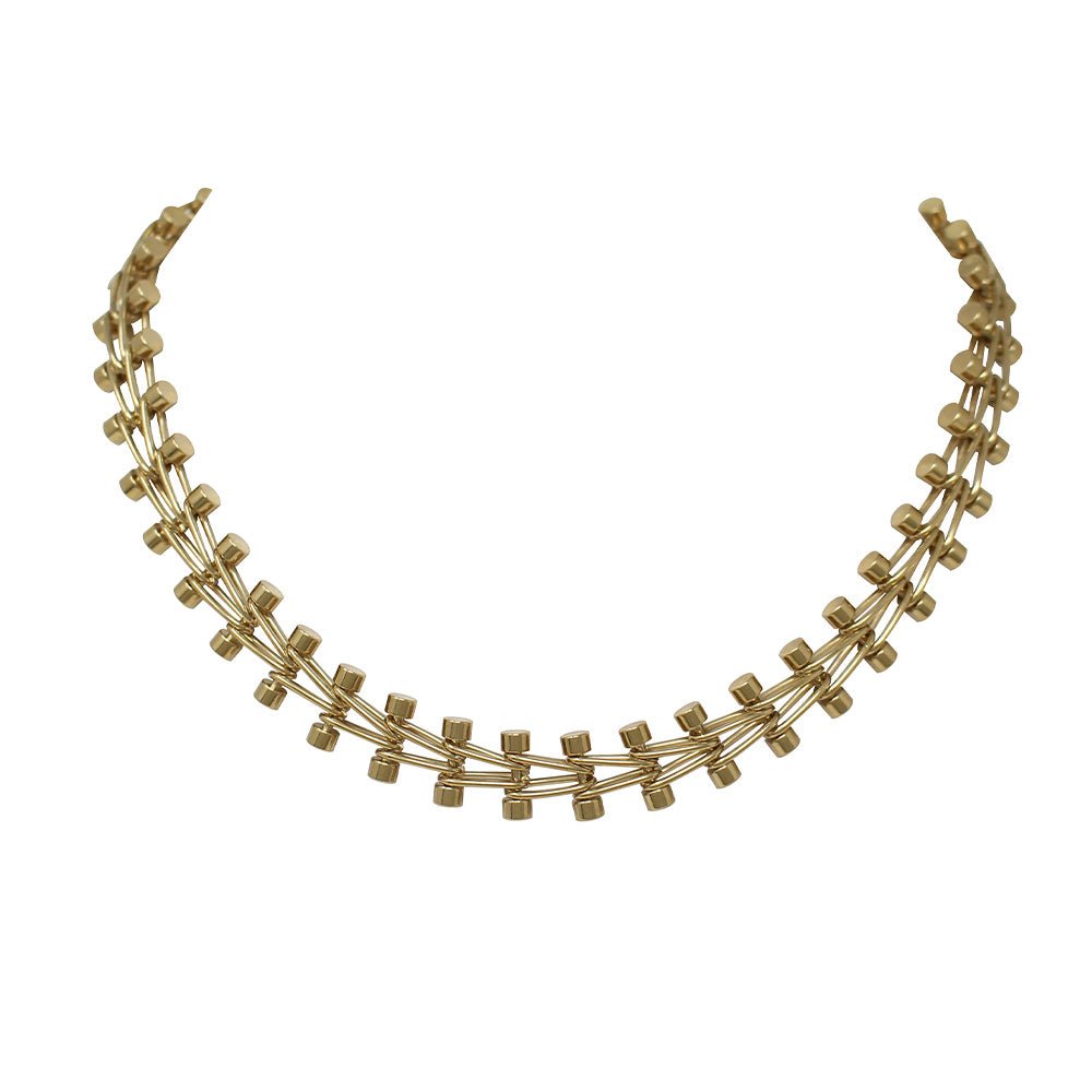 Agnes Post Necklace - LAURA CANTU JEWELRY