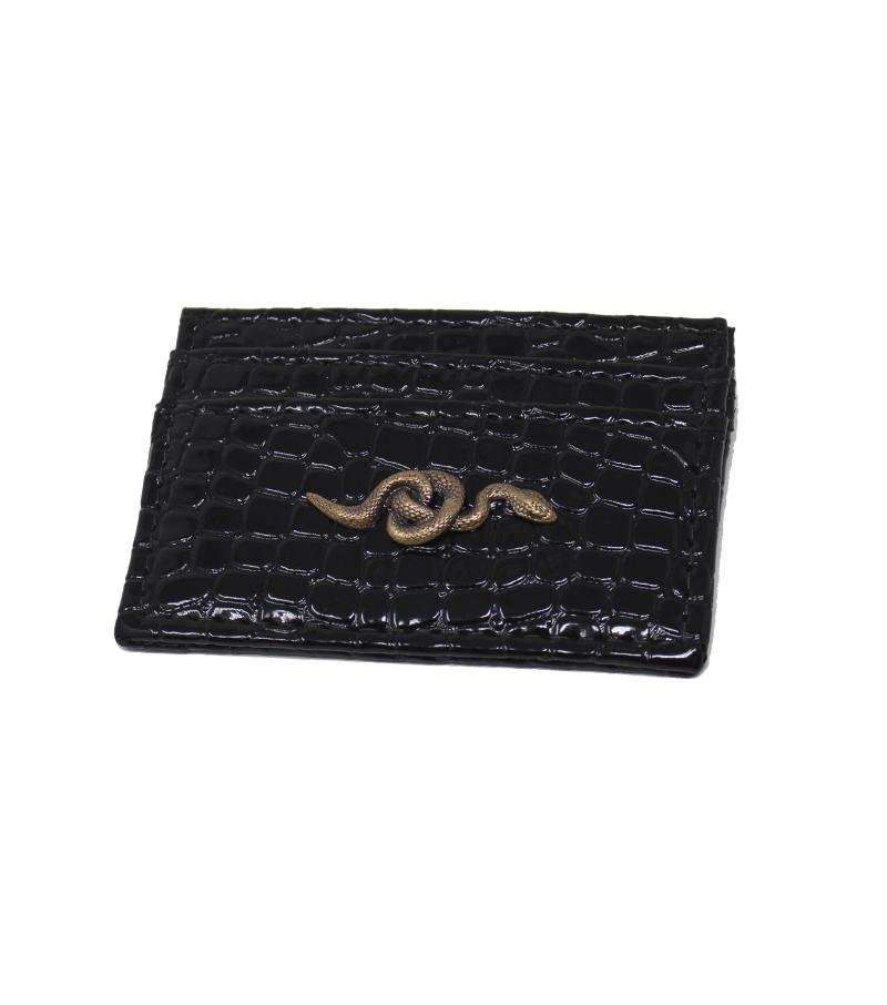 Black Card Holder - Laura Cantu Jewelry - Mx