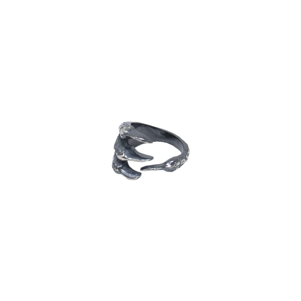 Claw Antique Silver Ring - LAURA CANTU JEWELRY