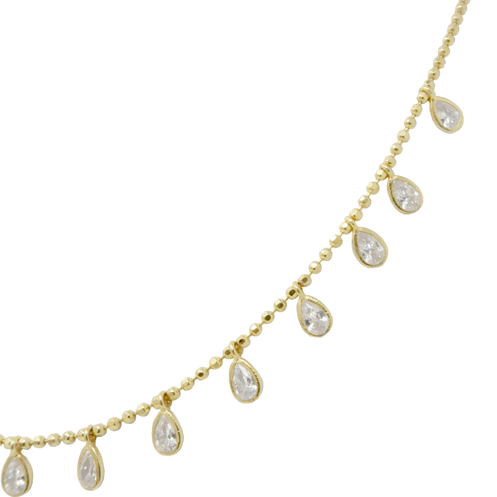 Gold Drops Necklace
