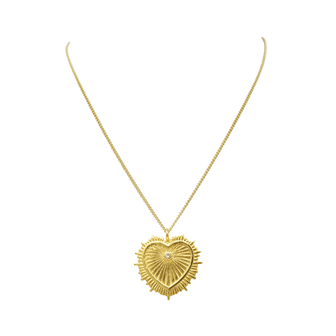 Eve and Infinite Heart Necklaces Short - LAURA CANTU JEWELRY