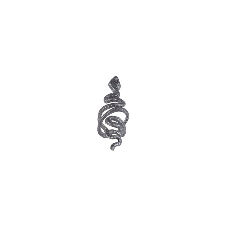 Gold Plated Silver Snake Ear Hugger - LAURA CANTU JEWELRY