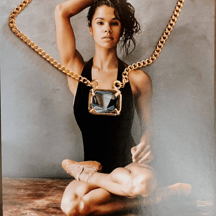 Innia Gold Chain Necklace - LAURA CANTU JEWELRY