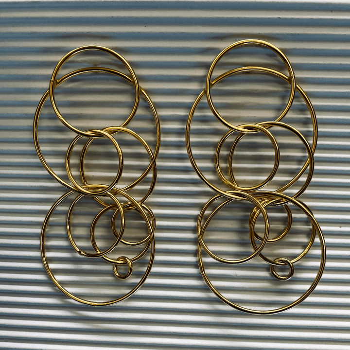 Large Hoop Earrings - LAURA CANTU JEWELRY