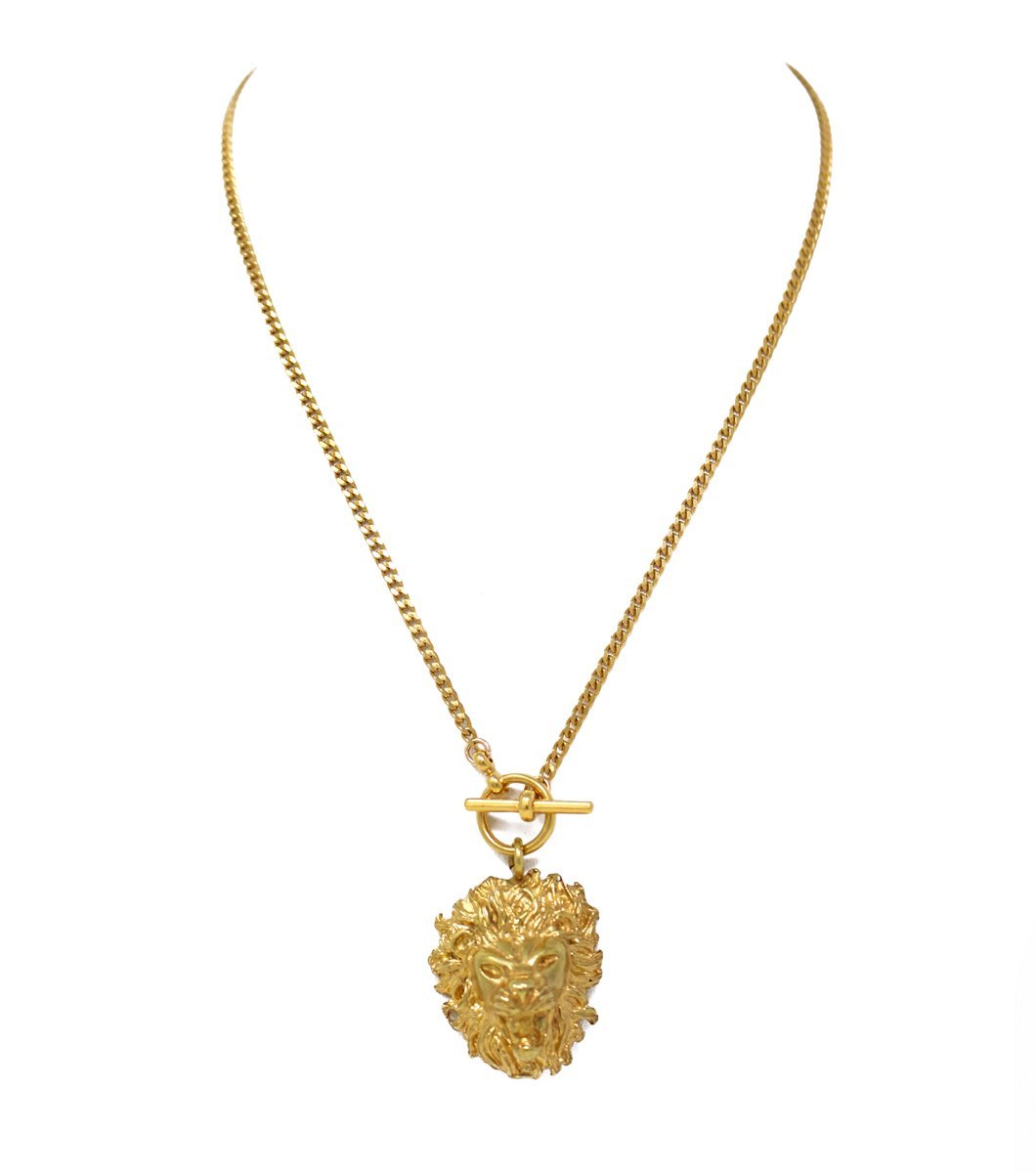 Lion necklace - Laura Cantu Jewelry - Mx