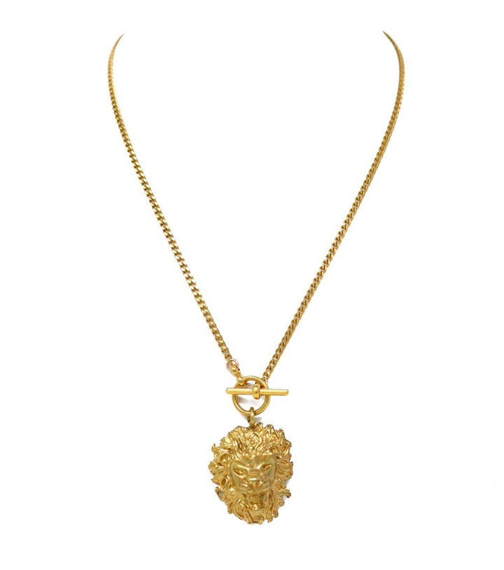 Lion necklace - Laura Cantu Jewelry - Mx