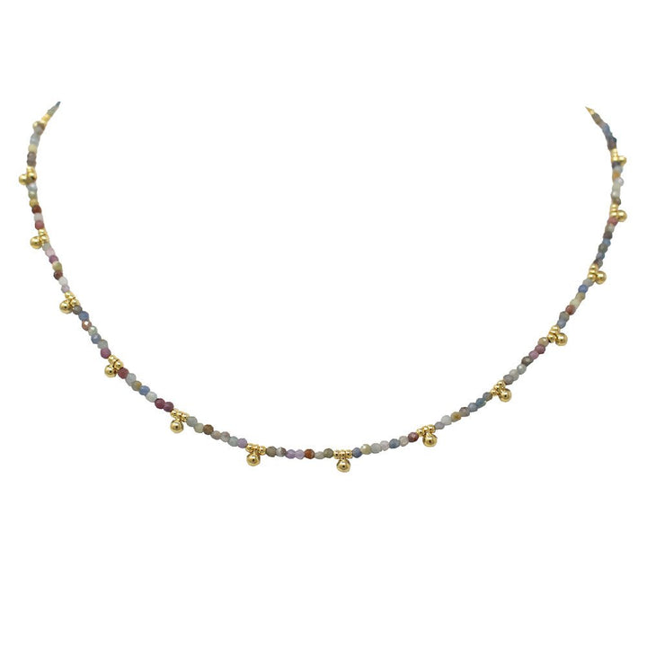 Multi Sapphire Necklace - LAURA CANTU JEWELRY