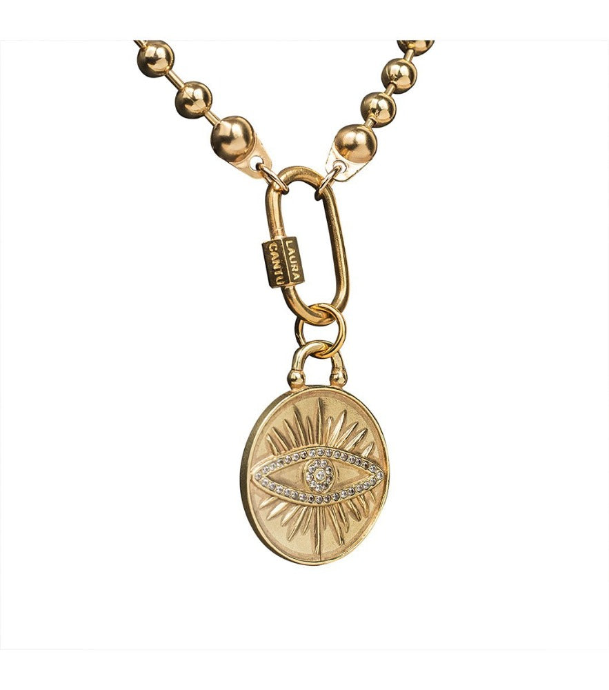 Protection Eye necklace - Laura Cantu Jewelry - Mx