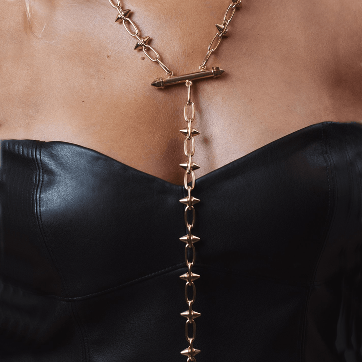 Rihanna necklace - LAURA CANTU JEWELRY