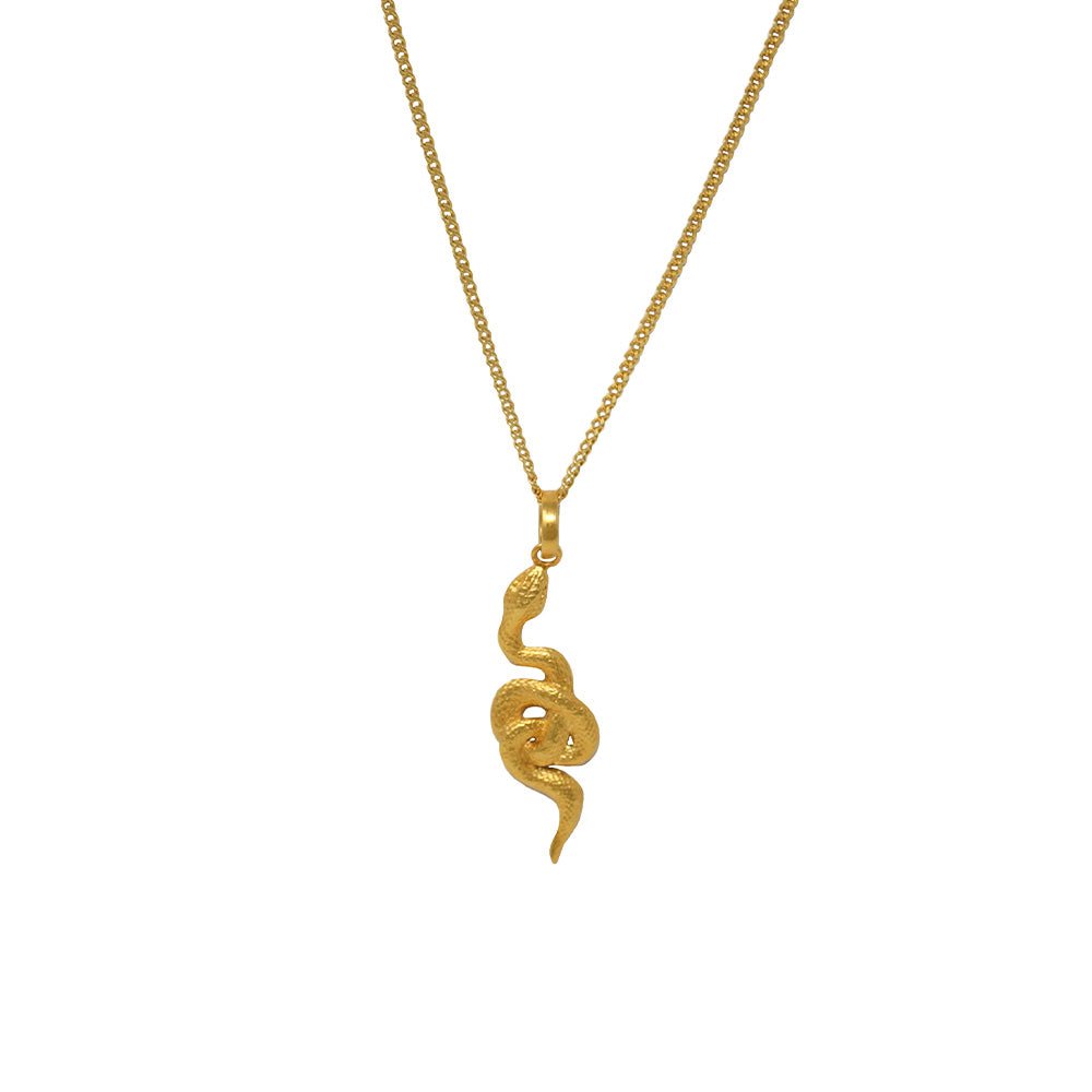 Serpent Necklace - LAURA CANTU JEWELRY