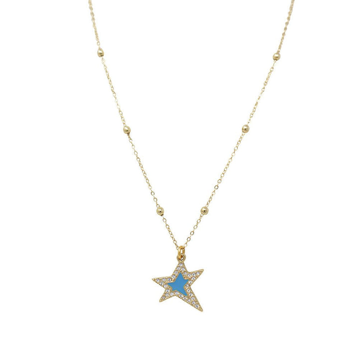 Shooting Star Necklace - LAURA CANTU JEWELRY