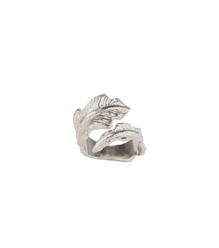Silver small Leaf Ring - Laura Cantu Jewelry - Mx