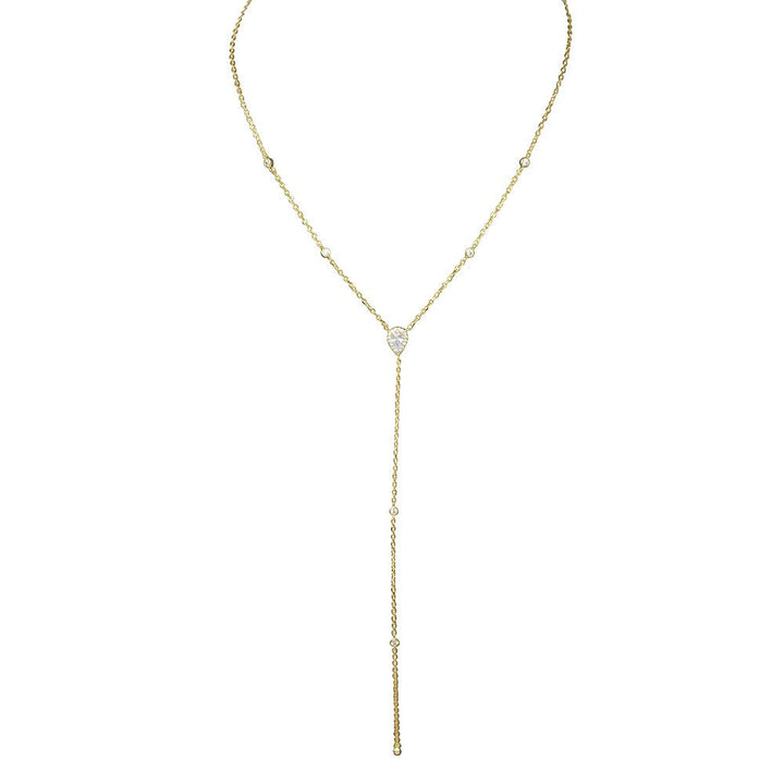 Tania Y Gold Necklace - LAURA CANTU JEWELRY