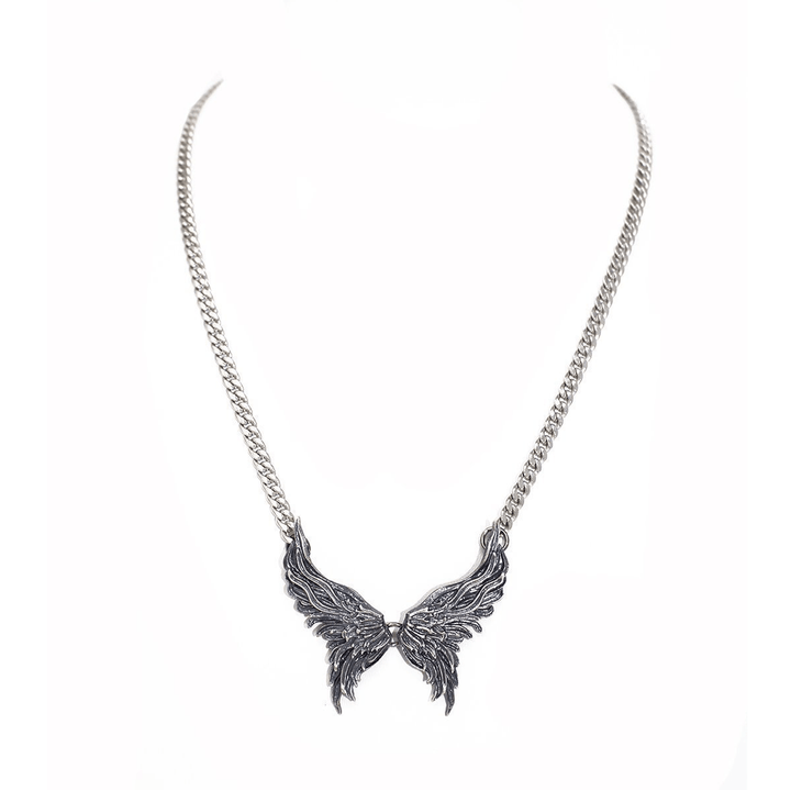 Wings silver necklace - LAURA CANTU JEWELRY